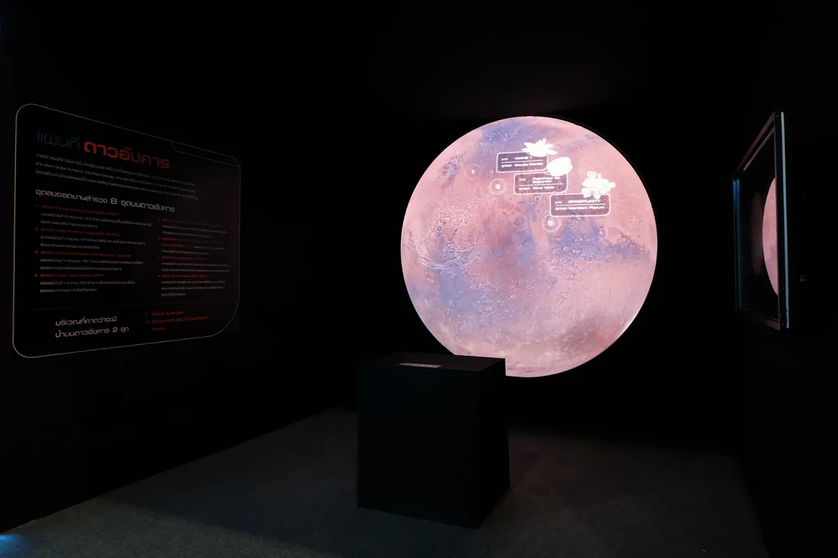 มหกรรมวิทยาศาสตร์ 2020 — A Day on Mars ภาพที่ 13